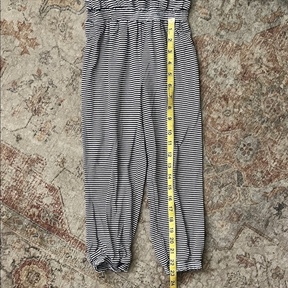 Carter’s Striped Navy and White Jumpsuit - Picture 7 of 7